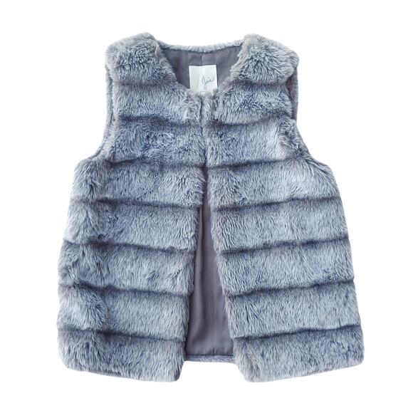 JOIE Sterling Faux Fur Vest | Cottagecore Boho Dreamy Soft Fall Layering Piece - Picture 2 of 11
